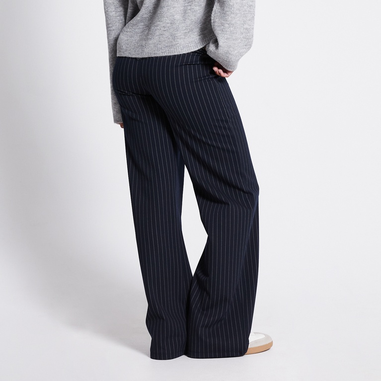 Low waist wide dress pants "Estrid"